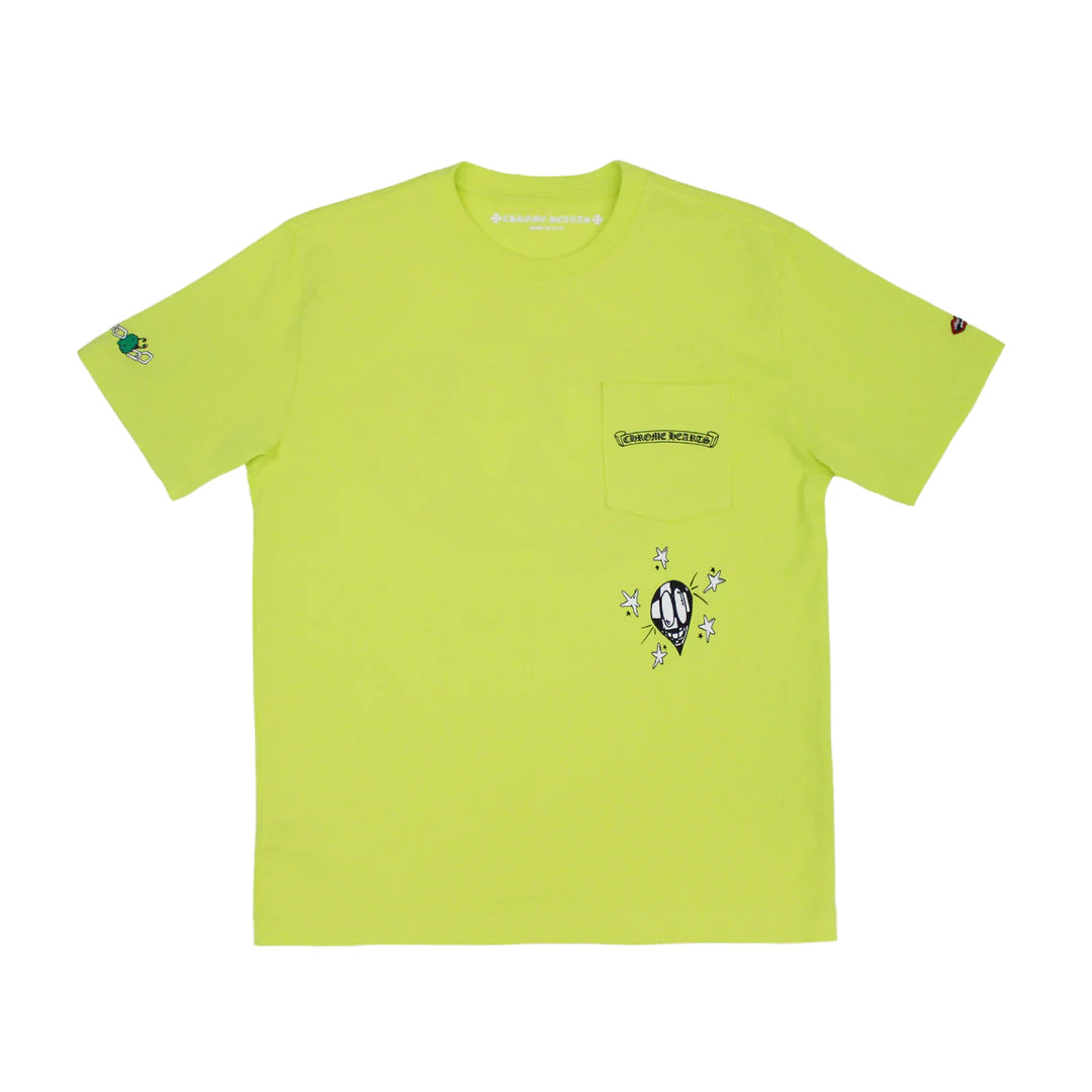 Chrome Hearts Matty Boy Lime Green T-shirt (VJ)