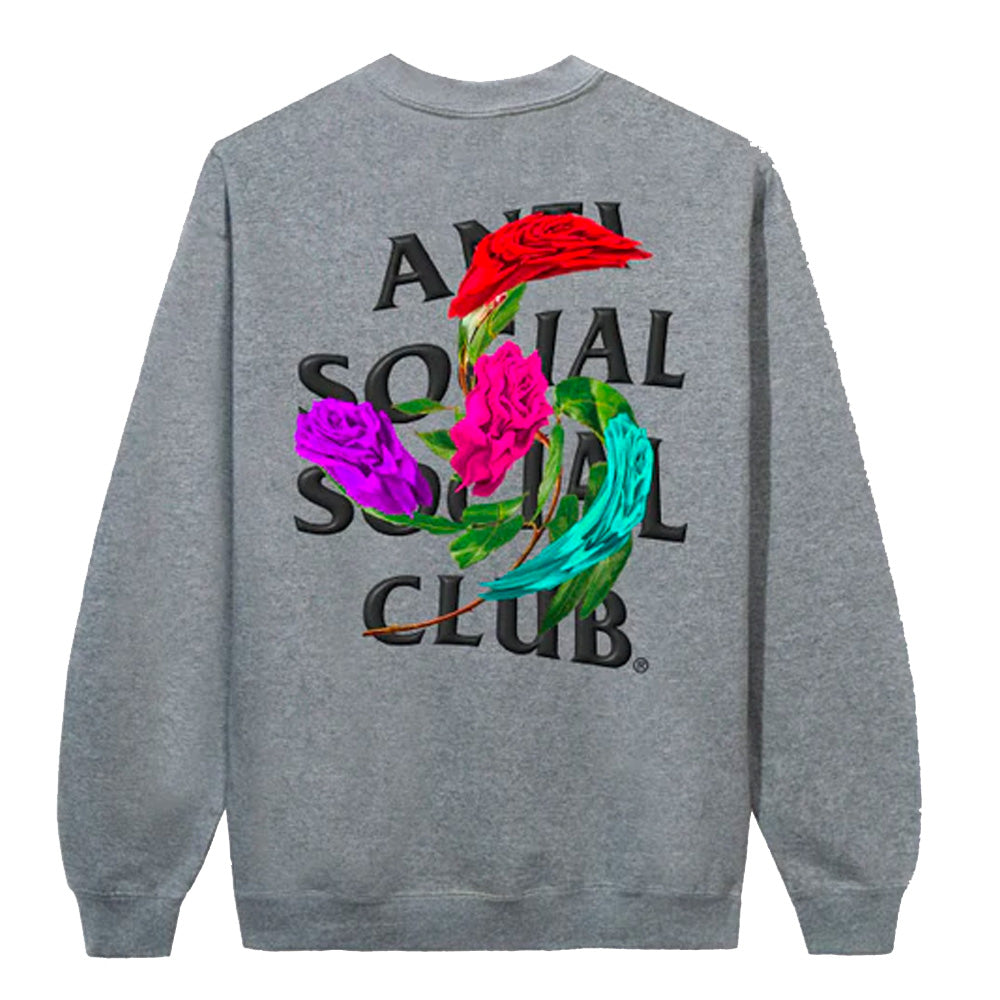 Anti Social Social Club Thorns Crewneck Heather Grey