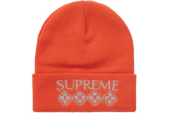 Supreme Glitter Beanie Orange (CJ)