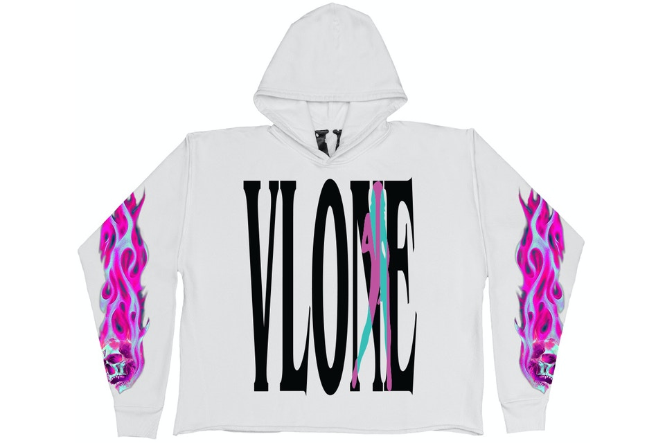 Vlone Vice City Hoodie White (KH)