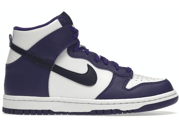 Nike Dunk High Electro Purple Midnght Navy (GS)