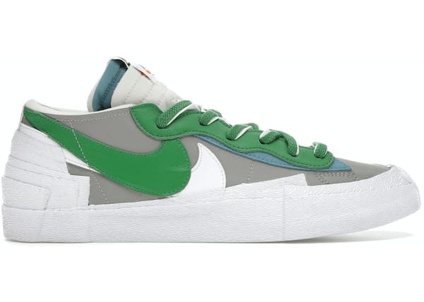 Nike Blazer Low sacai Medium Grey Classic Green