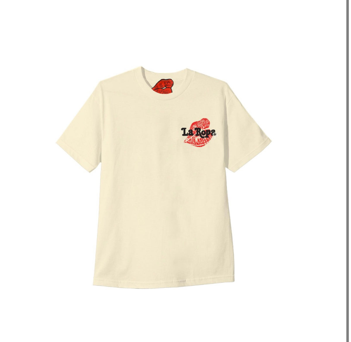 LaRopa - CREAM LIP T-SHIRT