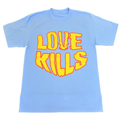 LOVE KILLS - Melted Tee - Sky