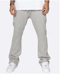 EPTM - FRENCH TERRY FLARE PANTS - GRAY