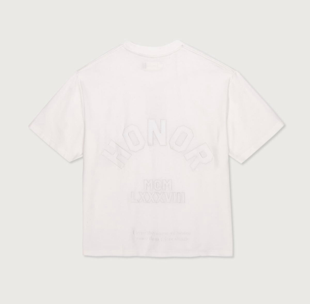 HTG HONOREE SS TEE - WHITE