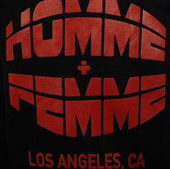 HOMME FEMME - Respect Hoodie Black