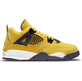 Jordan 4 Retro Lightning (2021) (PS)